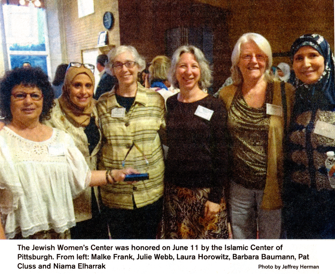 JWC staff honored at the Islamic Center of Pittsburgh